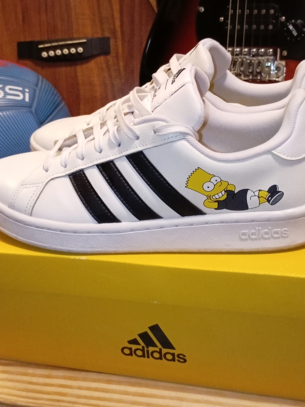 Adidas Grand Court The Simpson's El Barto Men's Size 10